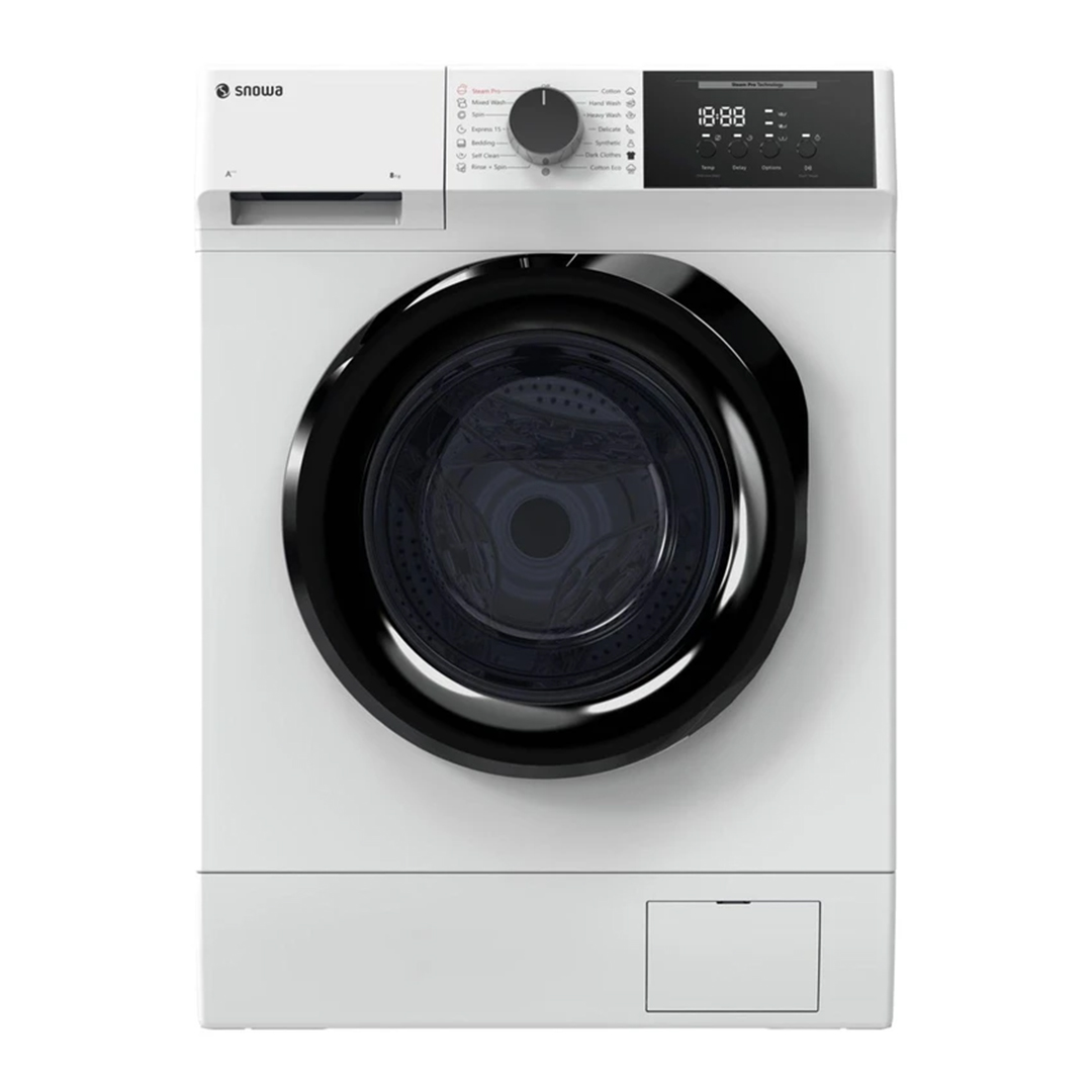 ماشین لباسشویی 8 کیلوگرم اتوماتیک اسنوا مدل SWM-C81W